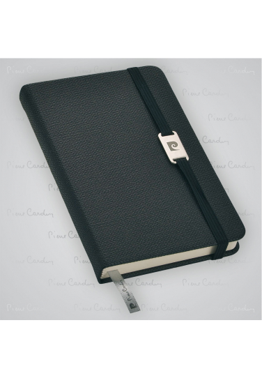 Czarny notes książkowy